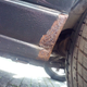 Some rust was to be found, but no holes